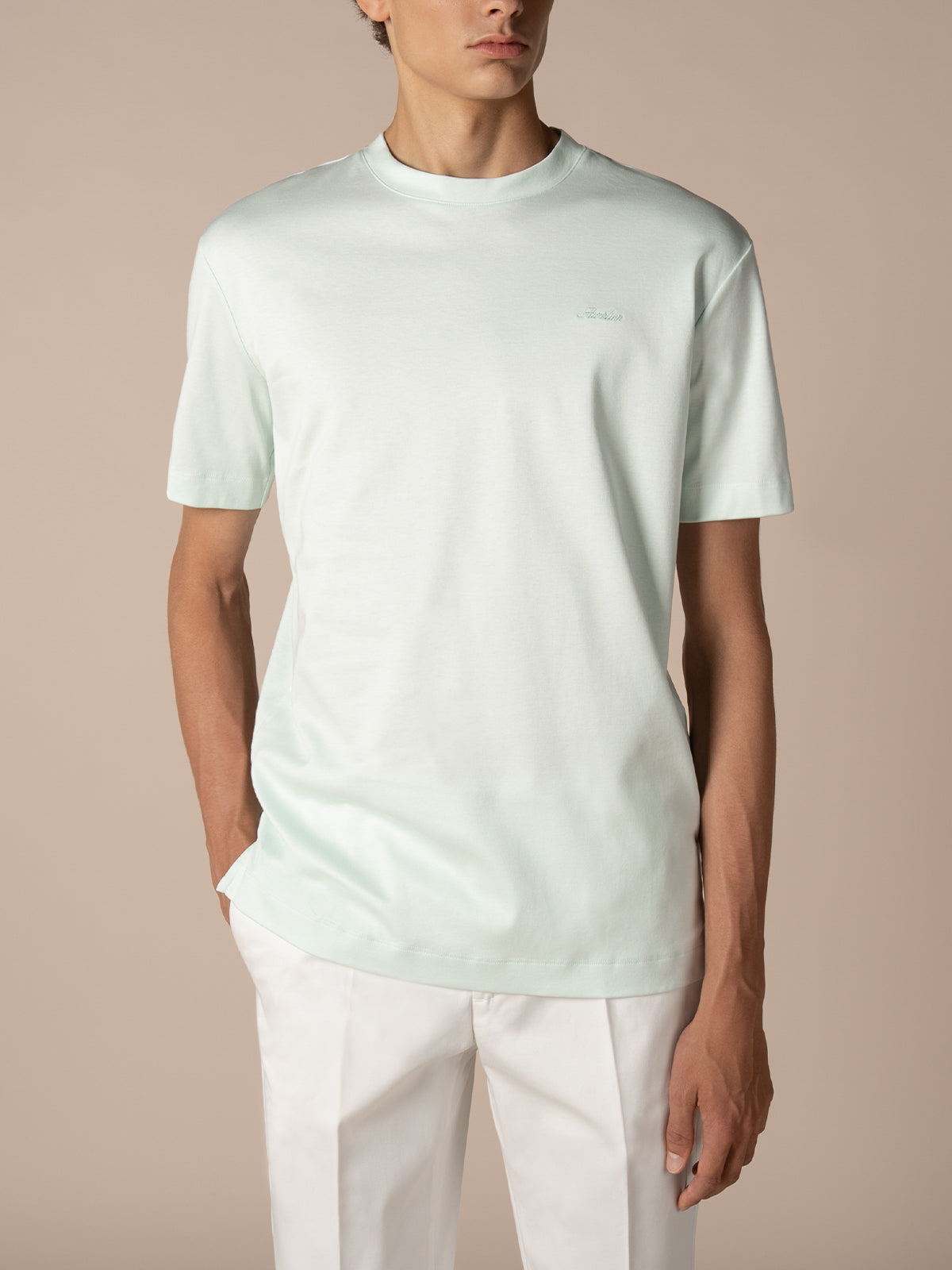 AUR1 Emblem T-Shirt Light Aqua