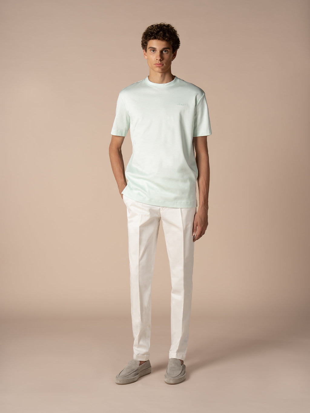 AUR1 Emblem T-Shirt Light Aqua