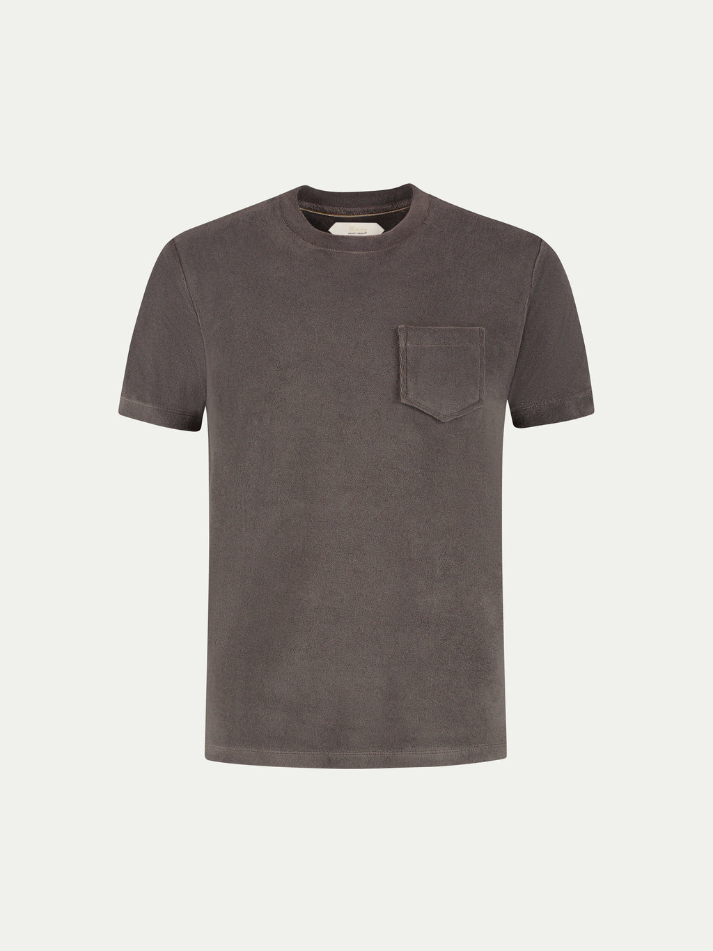 Ash Grey Terry Towelling T-Shirt
